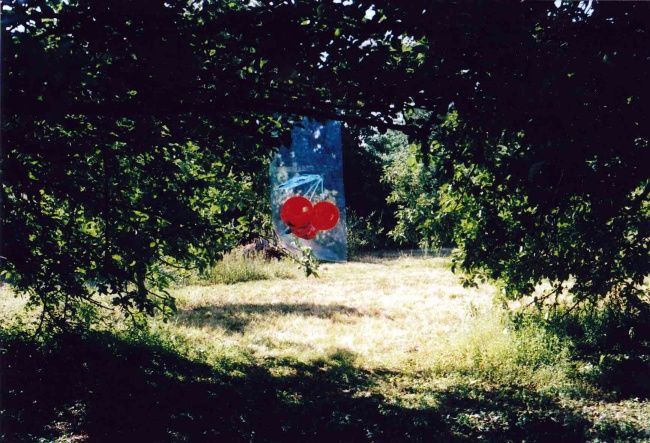 Installation titled "land_art_0009_w.jpg" by Francine Rosenwald : Parcours Artistique, Original Artwork