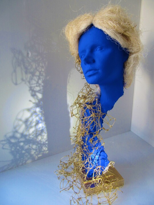 雕塑 标题为“Femme” 由Francis Da Cunha (frenchcraft), 原创艺术品, 石膏