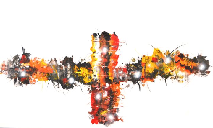 Painting titled "Sarroca" by Francisco Campla, Original Art, Oil