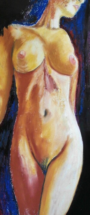 Painting titled "nue--*" by Francisco Mendes, Original Artwork, Other