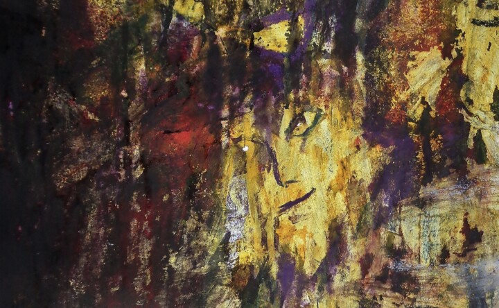 Pintura titulada "le mange peur" por Francisco Mendes, Obra de arte original, Acrílico