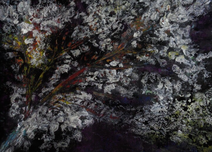 Painting titled "primavera" by Francisco Mendes, Original Artwork, Oil