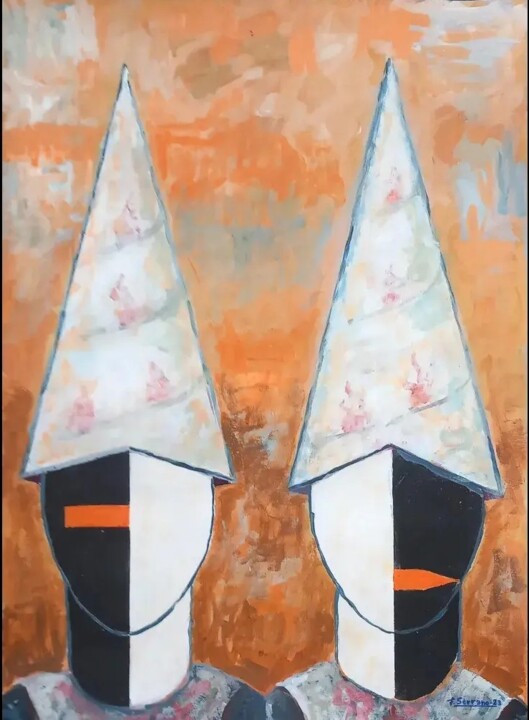 Peinture intitulée "LA COROZA" par Francisco Serrano Gutierrez, Œuvre d'art originale, Acrylique