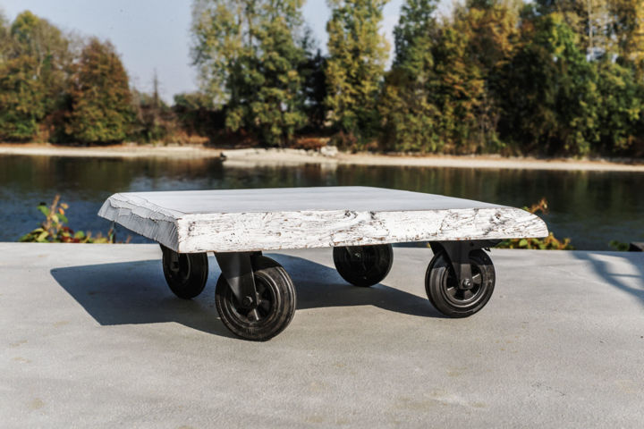 Design intitulada "table basse" por Franck Duperray, Obras de arte originais, Mobília