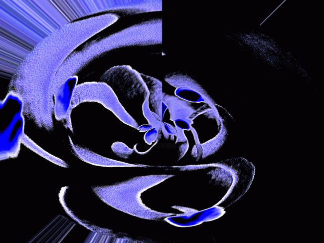 Фотография под названием "Clochette-bleu-.gif" - Imag-E-Motion, Подлинное произведение искусства
