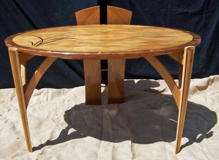 Design intitulée "table-a-ecrire-3.jpg" par Lck, Œuvre d'art originale