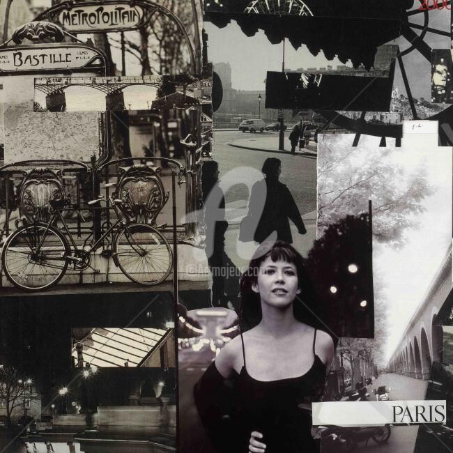 Arts numériques intitulée "Paris x Paris" par François Géal, Œuvre d'art originale, Photo montage