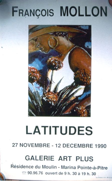 Painting titled "LATITUDES" by Francois Mollon Gros-Desormeaux, Original Artwork