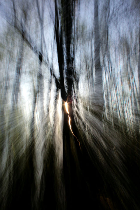 Photography titled "Fêlure" by François Tondeur, Original Artwork, Non Manipulated Photography