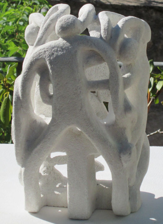 Rzeźba zatytułowany „Porteur de monde” autorstwa François Thomas, Oryginalna praca, Inny