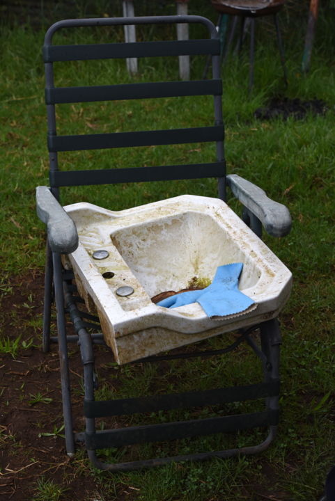 Fotografía titulada "lavabo" por François Carage, Obra de arte original, Fotografía no manipulada