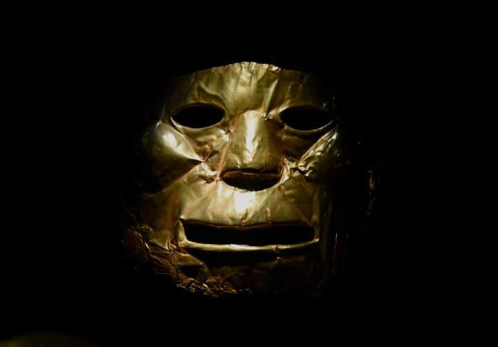 Photography titled "le masque" by François Carage, Original Artwork, Non Manipulated Photography