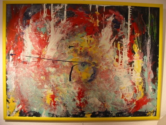 Peinture intitulée "Emergence" par Françoise Haag, Œuvre d'art originale