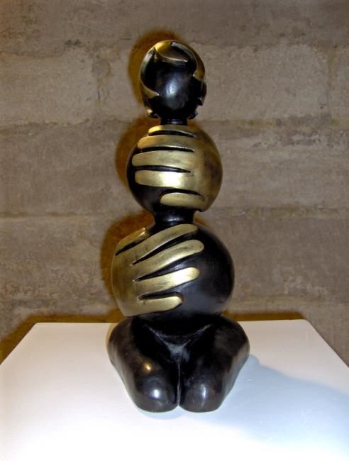 Sculpture titled "De Mains" by Françoise Pasquier, Original Artwork