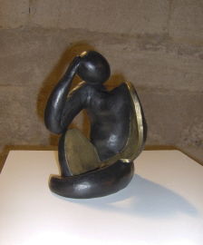 Sculpture titled "Tristan" by Françoise Pasquier, Original Artwork