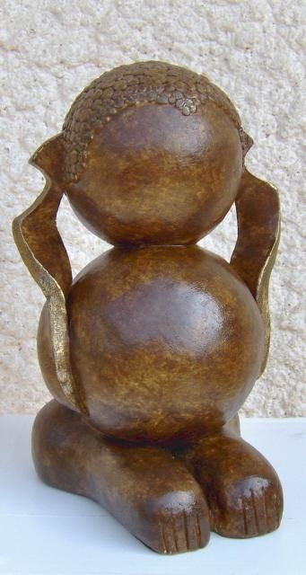 Sculpture titled "Petite Frage" by Françoise Pasquier, Original Artwork