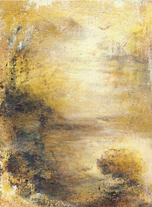 Pintura intitulada "Les Passes Brumes12" por Françoise Veillon, Obras de arte originais