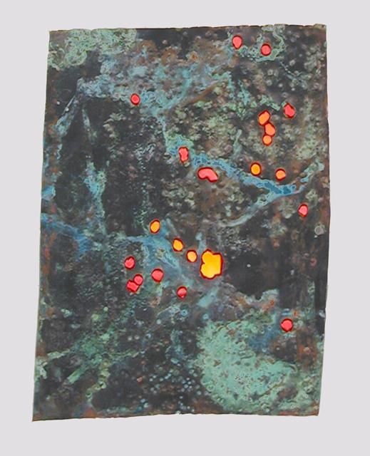 Peinture intitulée "9 Grains N°6" par Francois Retali, Œuvre d'art originale,