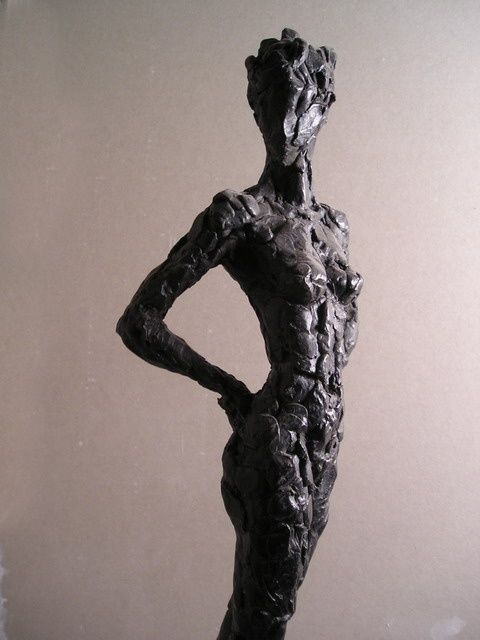 Sculpture intitulée "Nonchalance" par François Tamalet, Œuvre d'art originale