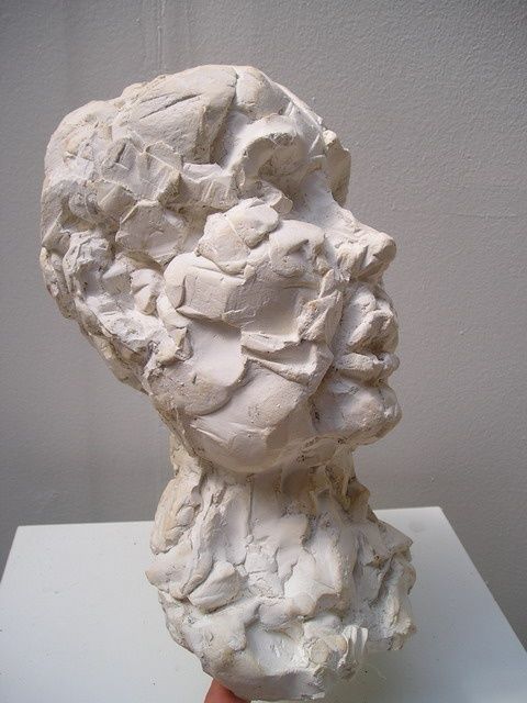 Sculpture intitulée "Buste Yuna" par François Tamalet, Œuvre d'art originale