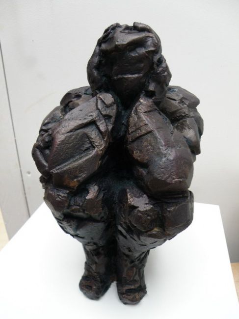 Skulptur mit dem Titel "John Assis" von François Tamalet, Original-Kunstwerk