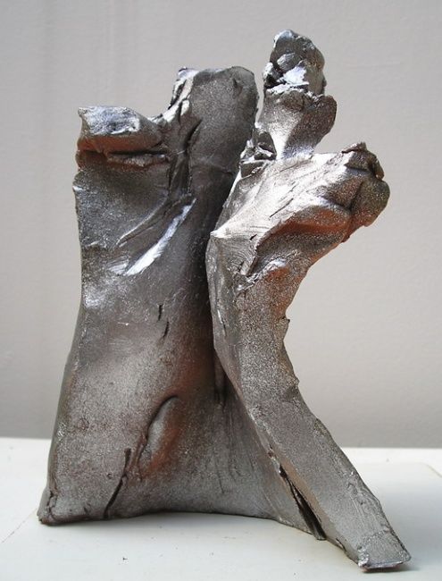 Sculpture intitulée "2005_sur_le_couple_…" par François Tamalet, Œuvre d'art originale