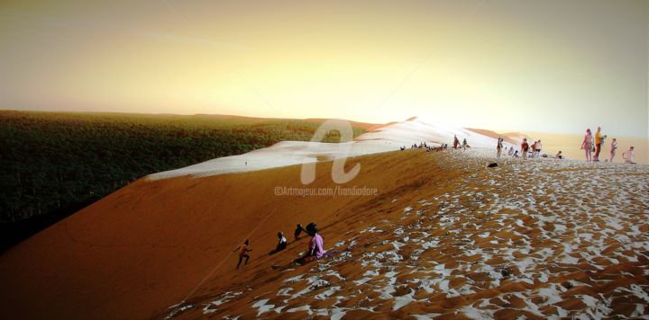 Photography titled "Dune du Pilat" by Frandiodore, Original Artwork