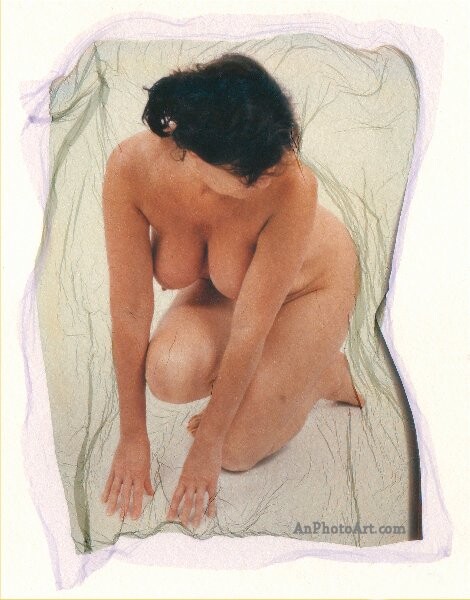 Fotografia intitulada "Polaroid Nude n. 6" por Frank Morris, Obras de arte originais