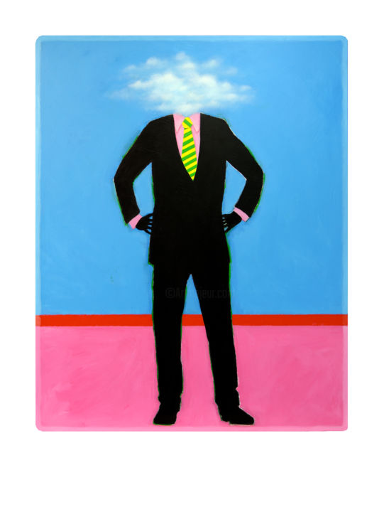 Gravures & estampes intitulée "My Cloud" par Frank Slabbinck, Œuvre d'art originale, Impression numérique