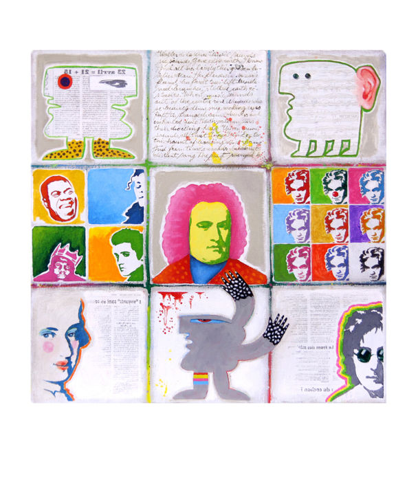 Incisioni, stampe intitolato "Colors of music" da Frank Slabbinck, Opera d'arte originale, Stampa digitale