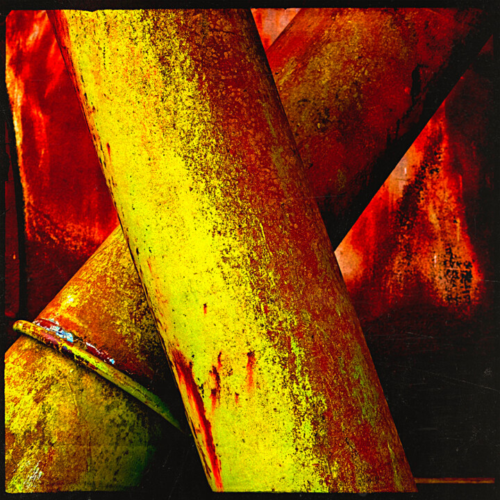 Photography titled "Structures No. 18" by Frank Wichmann, Original Artwork, Digital Photography