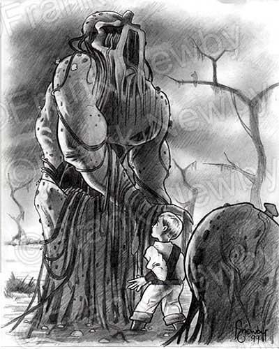 Painting titled "Rise of the MuckMon…" by Artistfellow, Original Art,