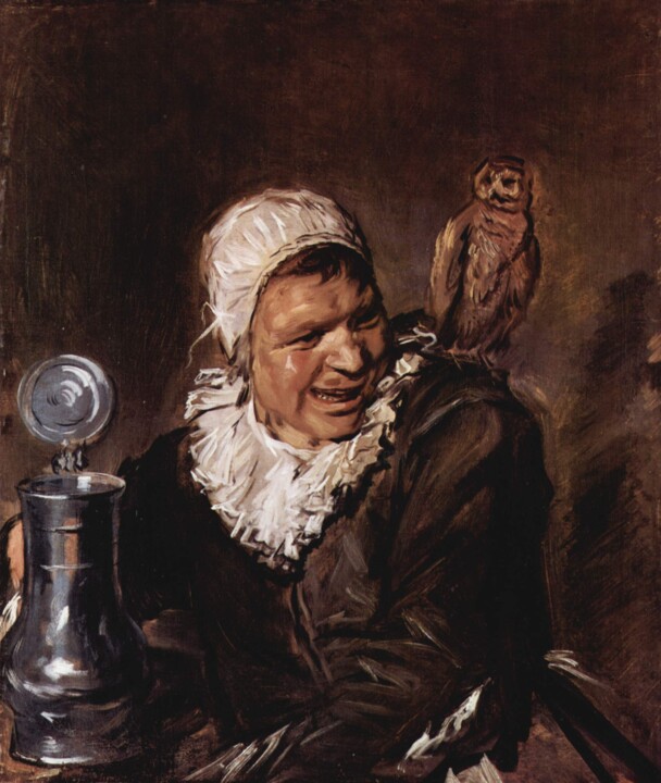 "Malle Babbe" başlıklı Tablo Frans Hals tarafından, Orijinal sanat, Petrol