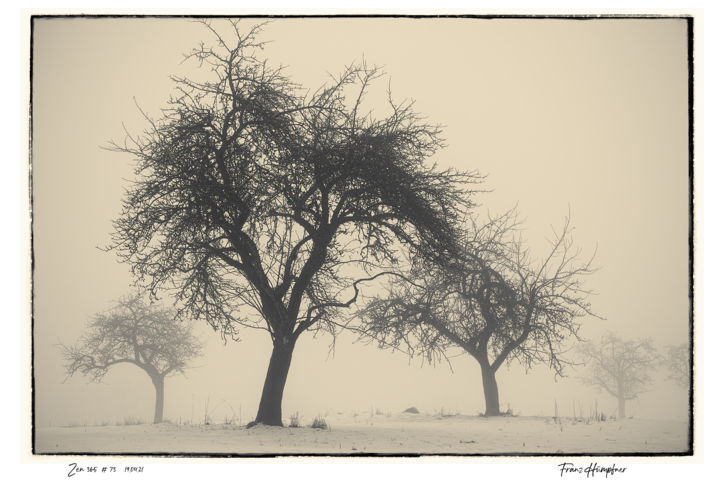 Fotografie mit dem Titel "zen365#73" von Franz Hümpfner, Original-Kunstwerk, Digitale Fotografie