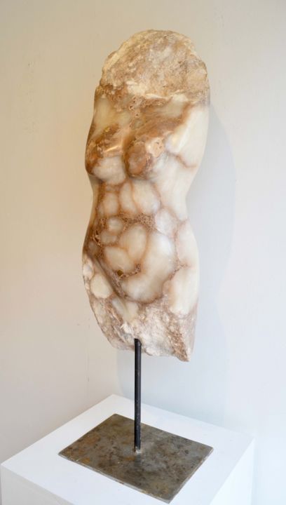 Sculpture intitulée "Mosaic" par Fraser Paterson, Œuvre d'art originale, Pierre