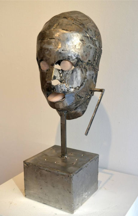 Sculpture intitulée "lascoivus" par Fraser Paterson, Œuvre d'art originale, Pierre