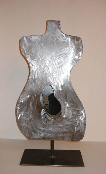 Скульптура под названием "Vessel" - Fraser Paterson, Подлинное произведение искусства, Металлы