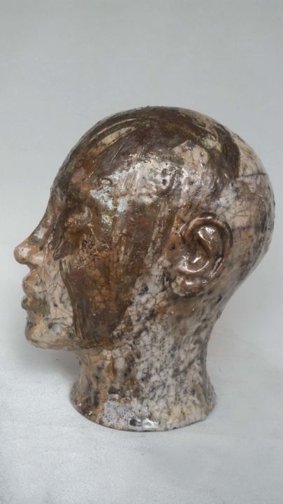 Skulptur mit dem Titel "Précieuse Incarnati…" von Frédéric Louvier, Original-Kunstwerk, Keramik