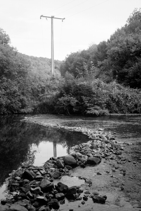 Photographie intitulée "Electricité" par Frédéric Duchesnay, Œuvre d'art originale, Photographie argentique