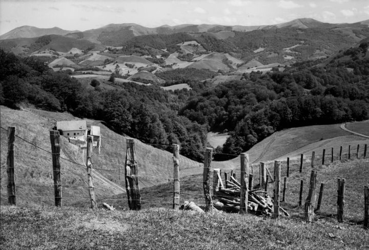 Photographie intitulée "Le col" par Frédéric Duchesnay, Œuvre d'art originale, Photographie argentique