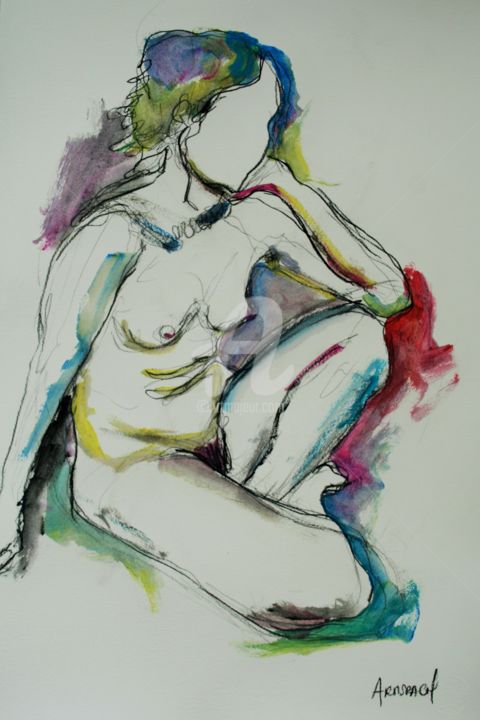 Painting titled "img-5622.jpg" by Frédéric Armspach, Original Artwork