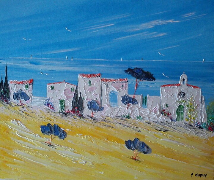 Painting titled "le Rastel" by Frederic Dupuy, Original Artwork