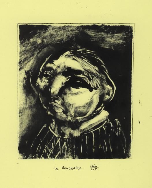 Artisanat intitulée "Le mouchard." par Frhégo, Œuvre d'art originale