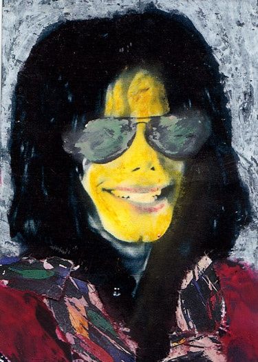 Painting titled ""miCHael jaCKson"" by Frederick Epistola, Original Artwork, Oil