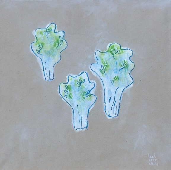 "arbres" başlıklı Tablo Frédéric Leclercq tarafından, Orijinal sanat