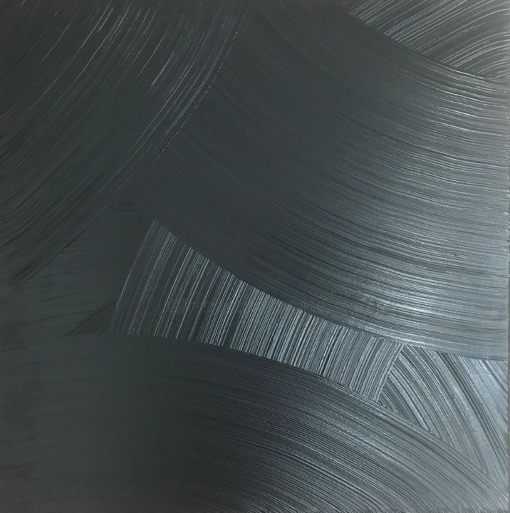 Painting titled "Abs.9" by Frederik Bellanger, Original Artwork, Acrylic