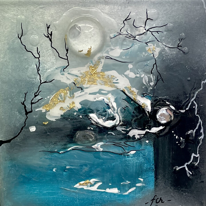 Peinture intitulée "Wild nature" par Frédérique Chabin-Riviere, Œuvre d'art originale, Acrylique