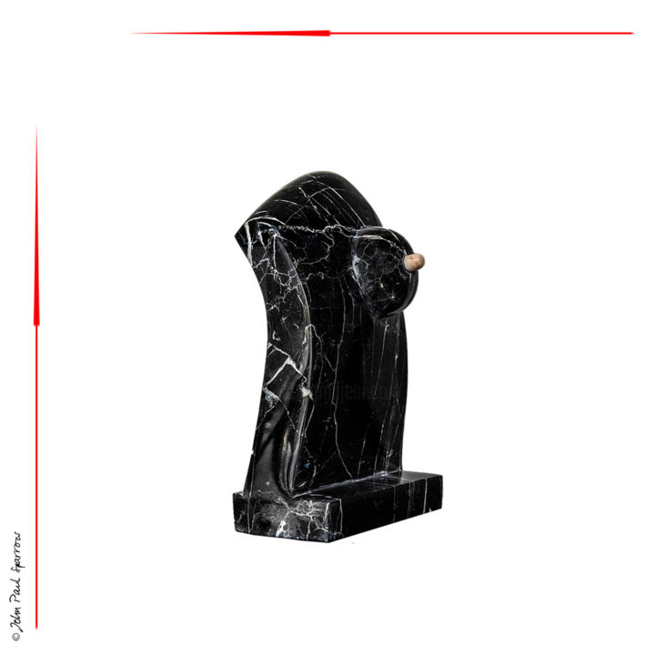 Скульптура под названием "XX" - Frederique De Meester, Подлинное произведение искусства, Камень