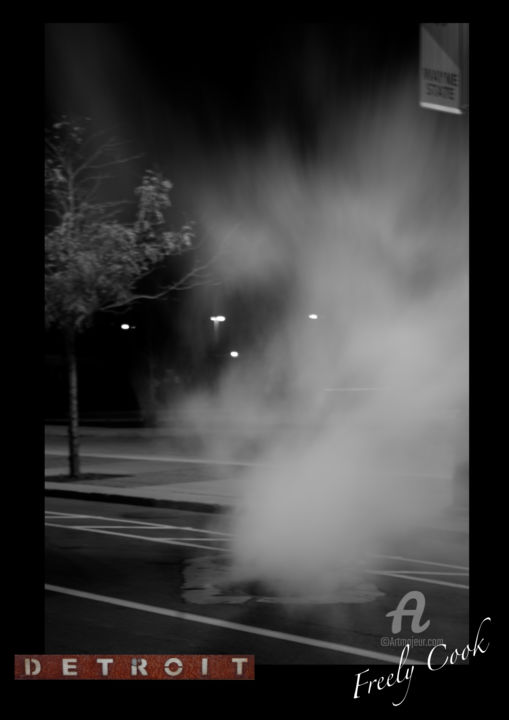 Photographie intitulée "Les fantôme la nuit…" par Freely Cook, Œuvre d'art originale, Photographie numérique