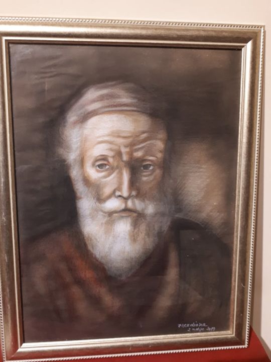 Drawing titled "My Old Man" by Freudiana'S, Original Artwork